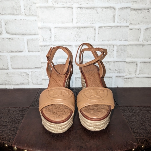 Tory Burch Fleming Espadrille Sandals size 10 - Picture 5 of 14